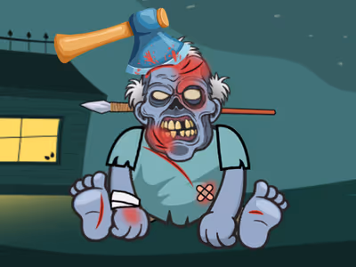 Kick The Zombie JulGames