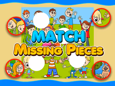 Match Missing Pieces Kids Educational Game