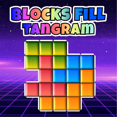 Blocks Fill Tangram Puzzle