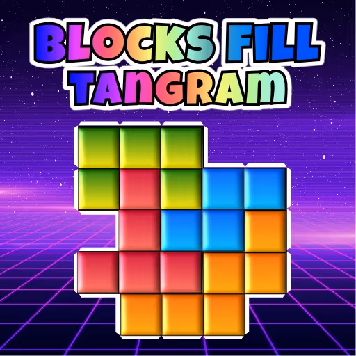 Blocks Fill Tangram Puzzle