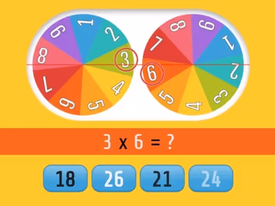 Multiplication Roulette