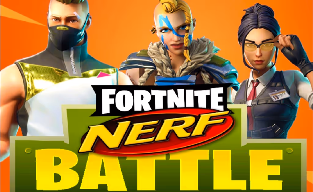 Fortnite Nerf Battle