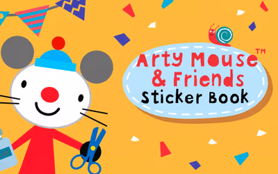 Arty Mouse Sticker Book