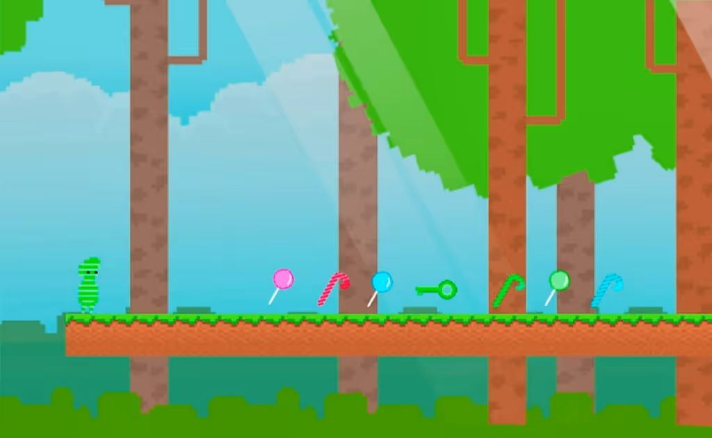 Red and Green: Candy Forest