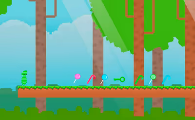 Red and Green: Candy Forest