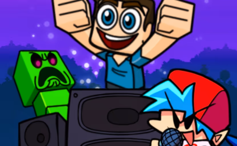 Super Friday Night Funkin' vs Minecraft