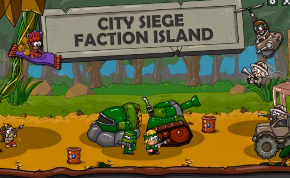 City Siege: Faction Island