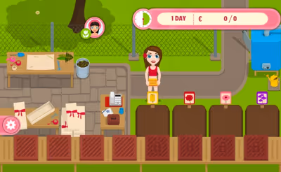 Girl on Skates: Flower Power