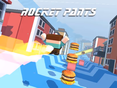 Rocket Pants Runner 3D