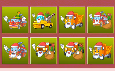 Christmas Trucks Memory