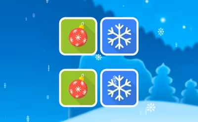Christmas Memory Matching