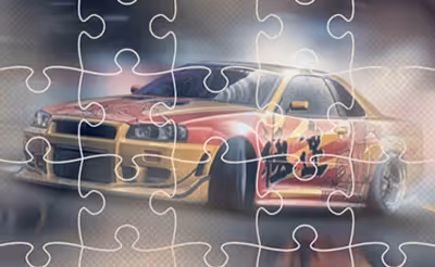 Japanese Racing Cars Jigsaw