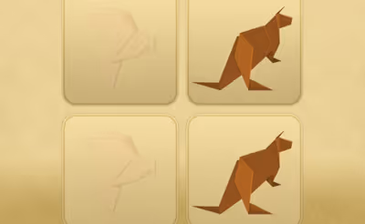 Paper Animals Pair