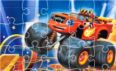 Blaze Trucks Jigsaw