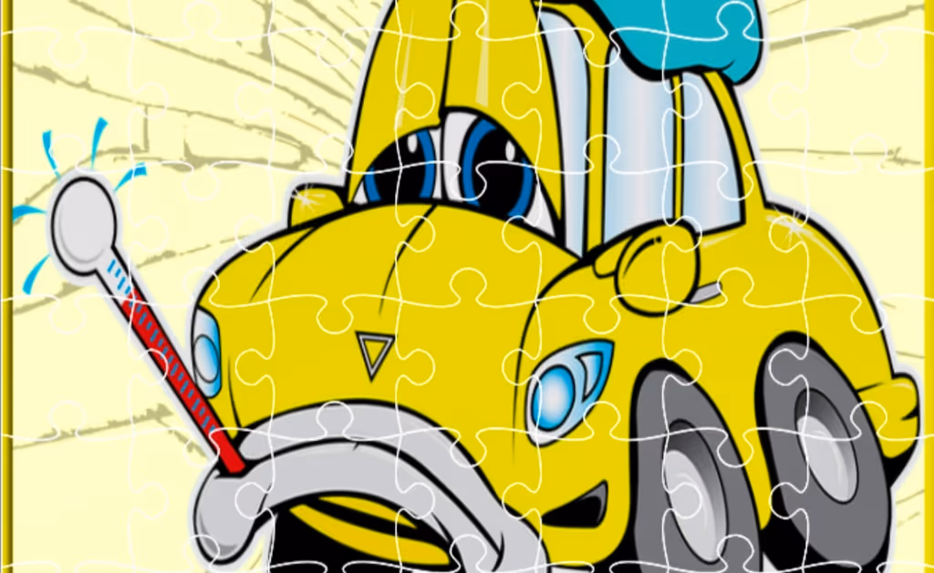 Broken Cars Jigsaw
