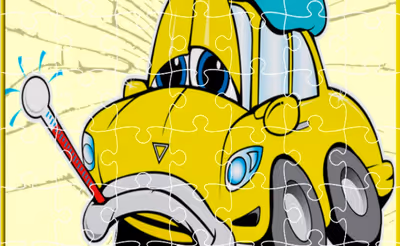 Broken Cars Jigsaw