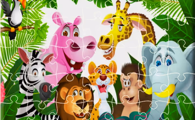 King of Jungle Jigsaw
