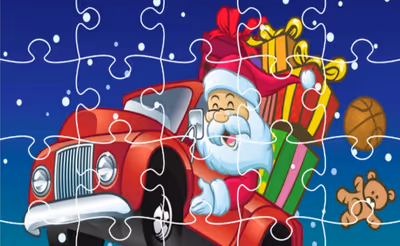 Christmas Truck Jigsaw