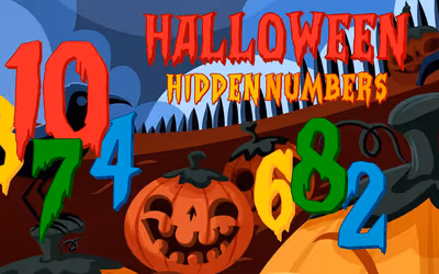 Halloween Hidden Numbers