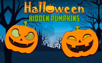 Halloween Hidden Pumpkins