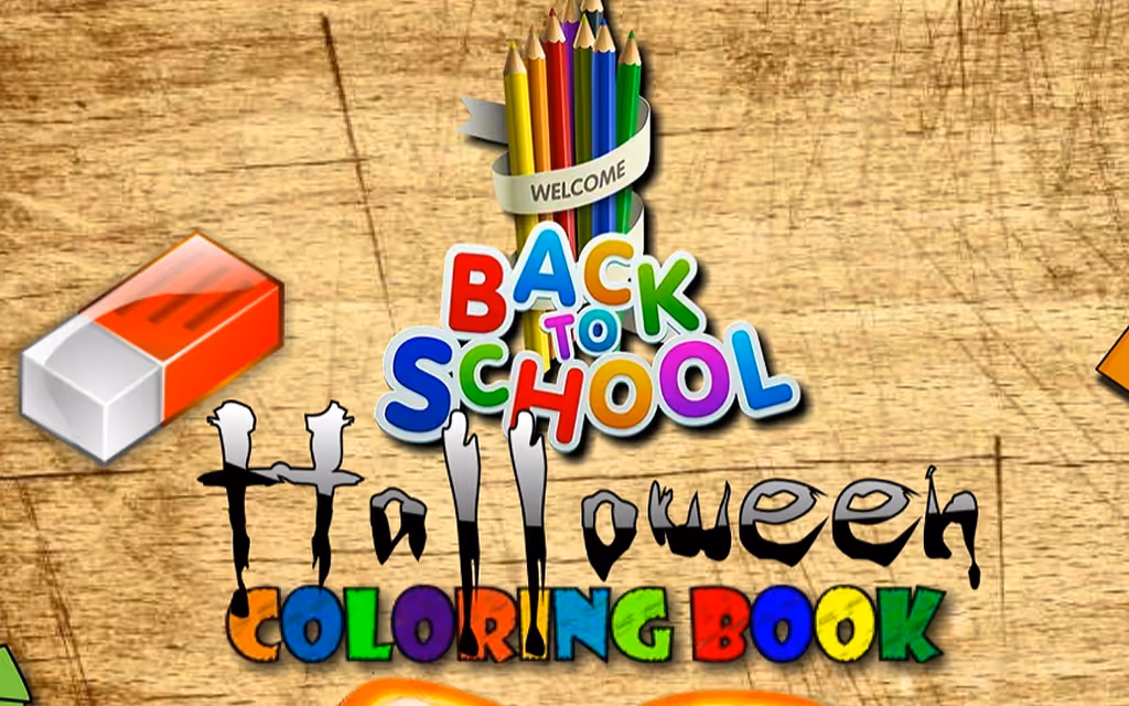BTS Halloween Coloring Book
