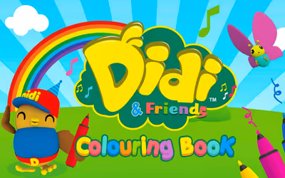 Didi & Friends: Colouring Book