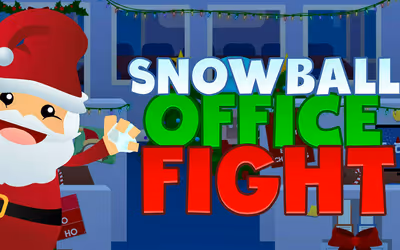 Snowball Office Fight