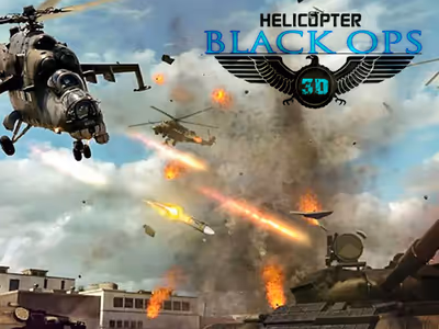 Helicopter Black Ops 3D