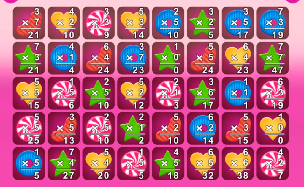 Number Crunch Multiplication