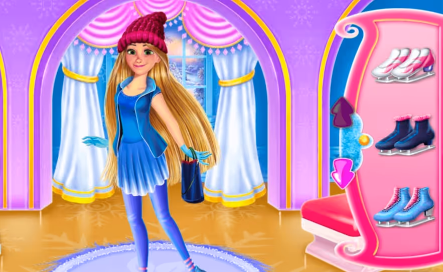 Winter Ice Skating