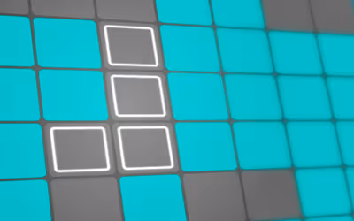 Turquoise Blocks