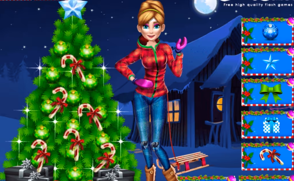 Anna Preparing for Christmas