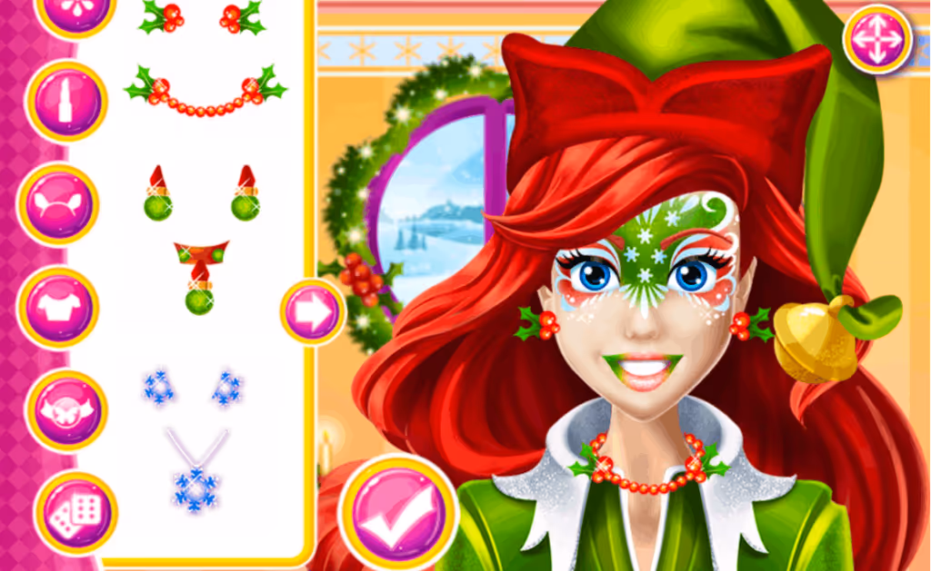 Christmas Face Painting