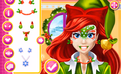 Christmas Face Painting