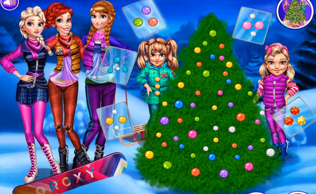 Princess Christmas Night