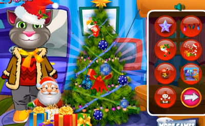 Talking Tom Christmas Time
