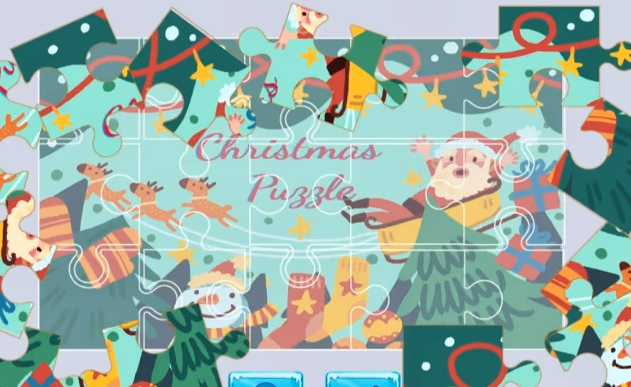 Christmas Puzzle Game