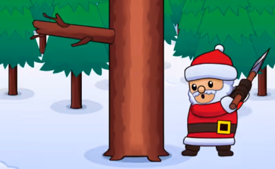 Lumberjack Santa