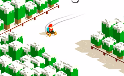 Sliding Santa