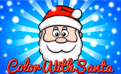 Color with Santa