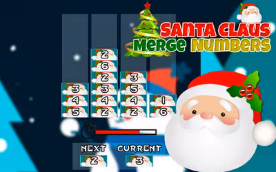 Santa Claus Merge Numbers