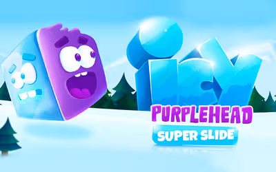 Icy Purple Head: Super Slide