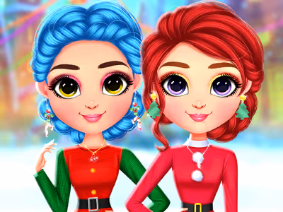 Rainbow Girls Christmas Outfits