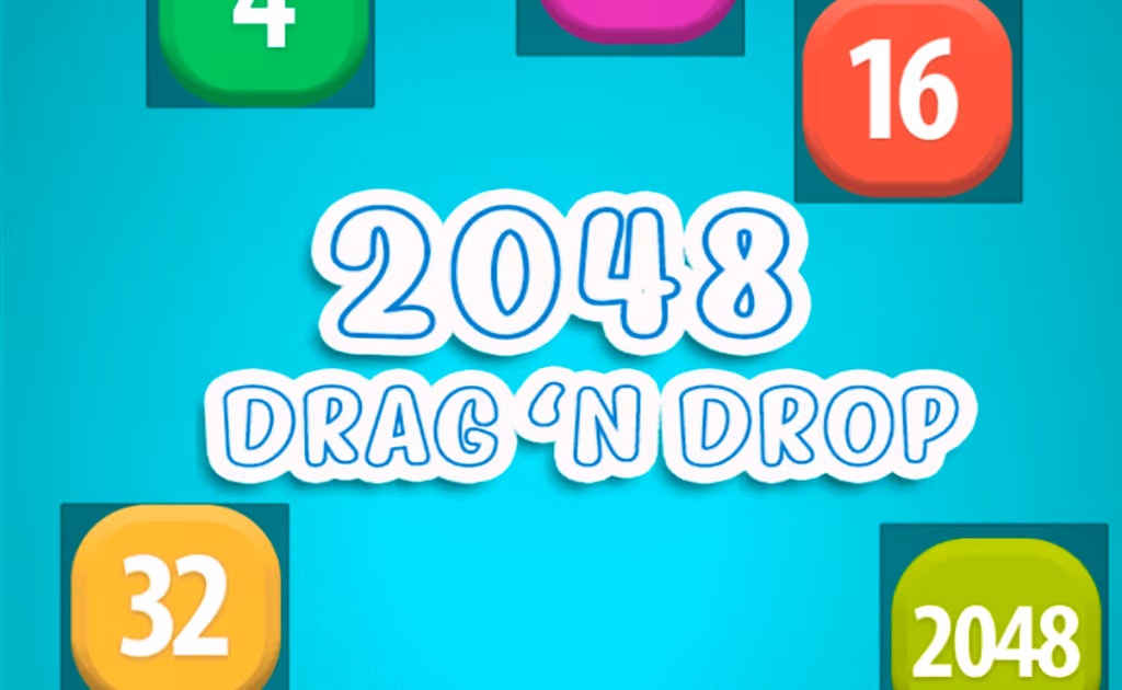 2048 Drag and Drop