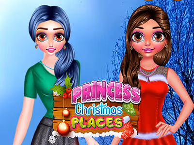 Princess Christmas Places