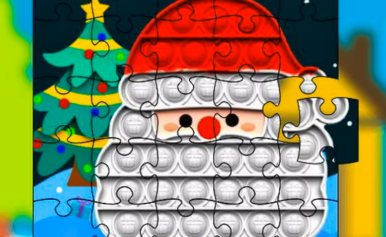 Christmas Pop It Jigsaw