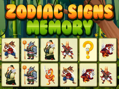 Zodiac Signs Memory