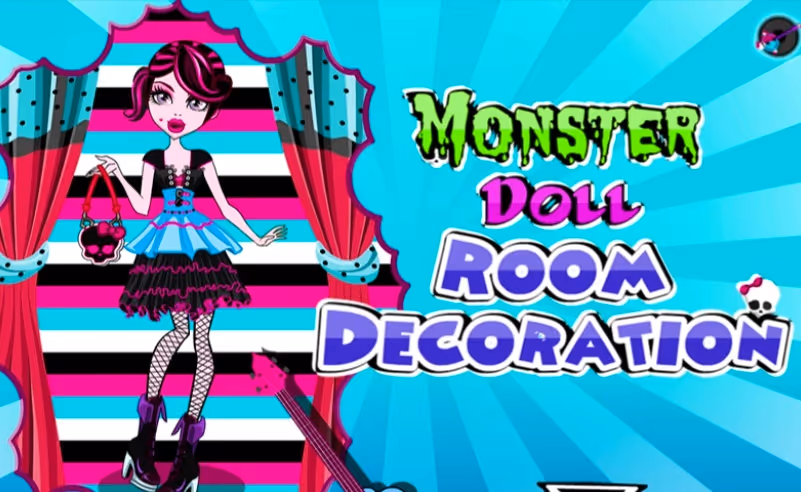 Monster Doll Room Decoration