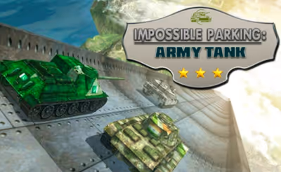 Impossible Parking Army Tank