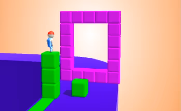 Cube Tower Surfer